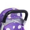 1pc Baby Stroller Leather Handle Covers Trolley Armrest Protective Case Baby Cart Zipper Protector Cover Pushchair Accessories