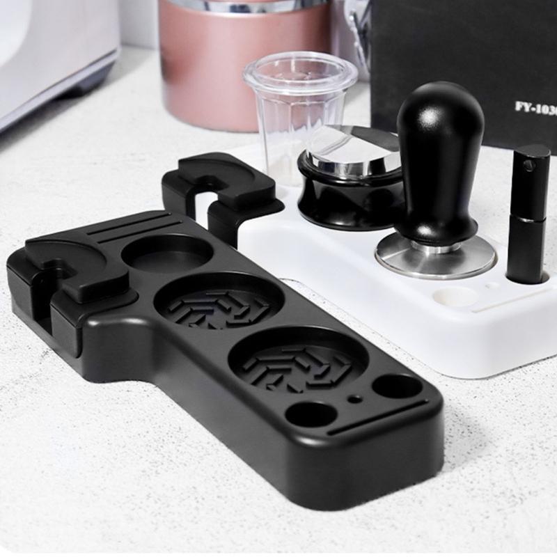 Espresso Tool Organiser With Essential Accessories Scratch Proof Countertops Protections Portafilter Holder