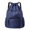 Fitness Drawstring Backpack with Shoe Compartment