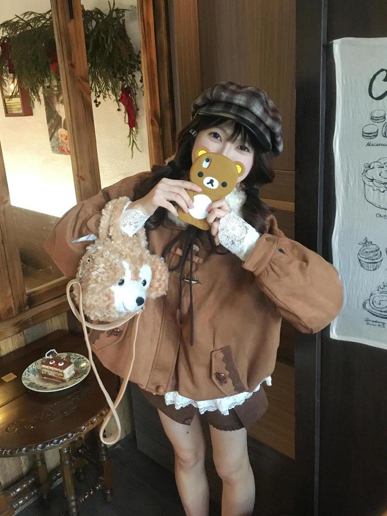 Korean Sweet Lace V-Neck Long-Sleeve Shirt for Women - Autumn/Winter Ballet Style Base Layer