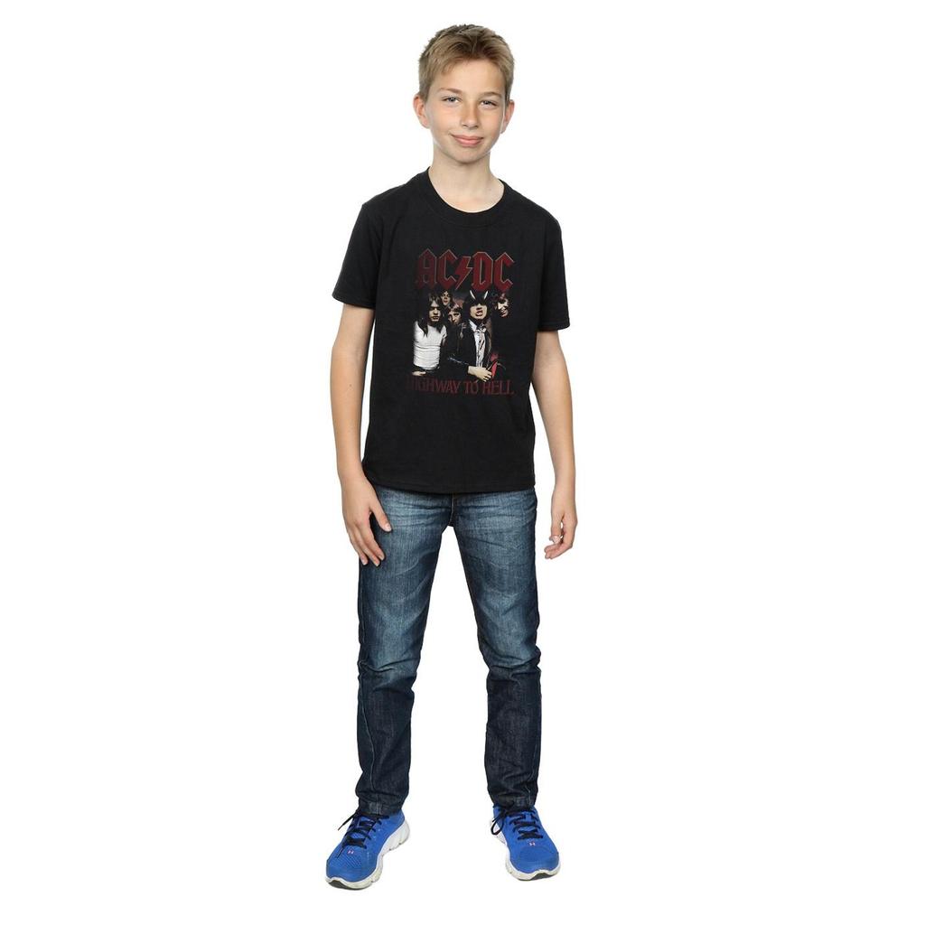 AC/DC Boys Highway To Hell Cotton T-Shirt