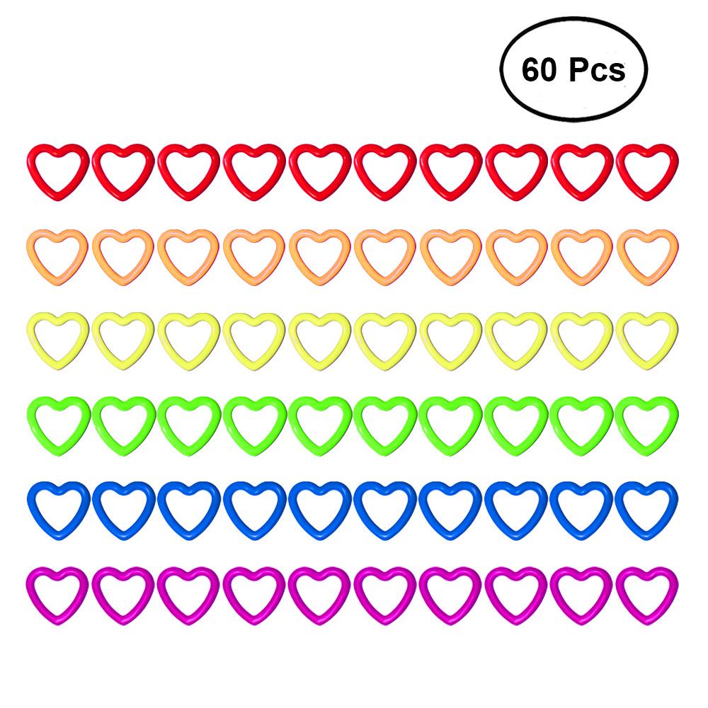 Colorful Cat Ear Enamel Metal Stitch Markers & Small Safety Pins for Yarn Knitting & Crochet