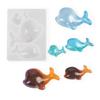 Dolphin Silicone Mold Melt Aromatherapy Making Cupcake Chocolate Handicraft Making Mould Household Supplies