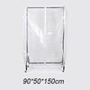 1.8M Household Clothing Rail Cover Coat Garment Dress Suit Bags Clothes Dustproof Hanger Storage Protector Dust Bag