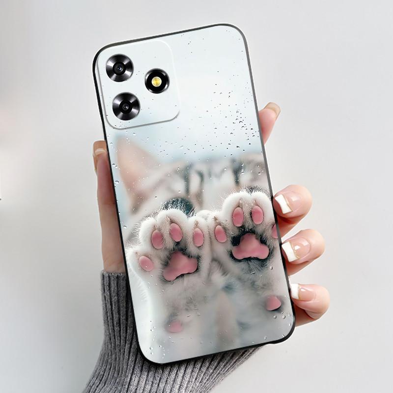 For ZTE Blade A73 4G Case Luxury Dragon Cute Cool Boys Girls Black Matte Soft Silicone Casing For ZTE Axon 50 Lite Bumper Cover