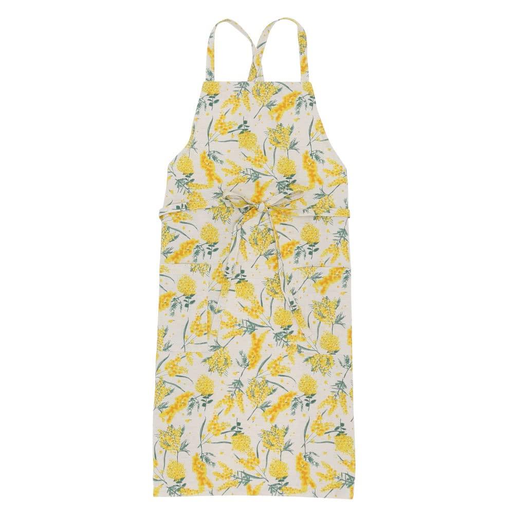 

Friendshill Bergamot Yellow Shower Short Apron (Natural)