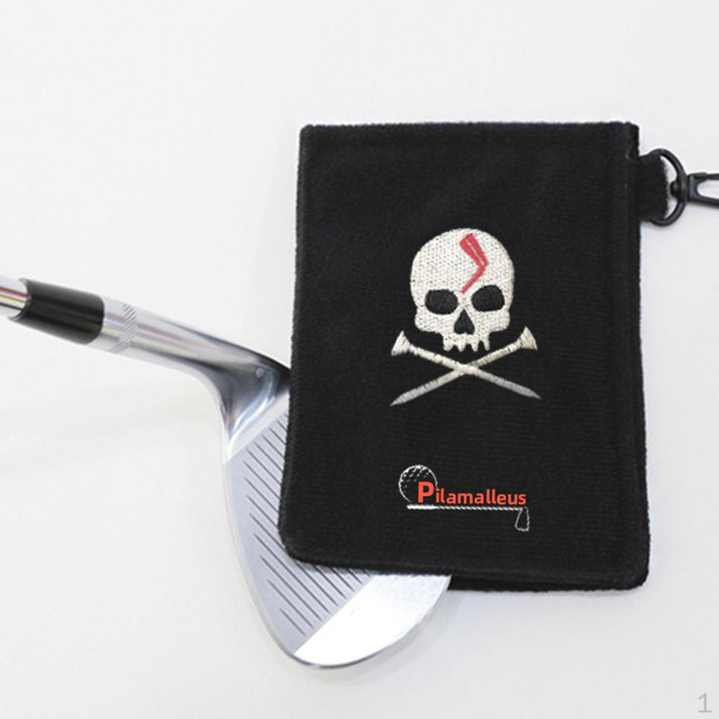 

Golf Towel Ball Cleaning Towels for Men Women Golfer Sport Travel Accessories