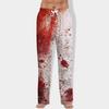 Pantaloni da Uomo con Stampa di Halloween Coulisse Pantaloni Pigiama Casual