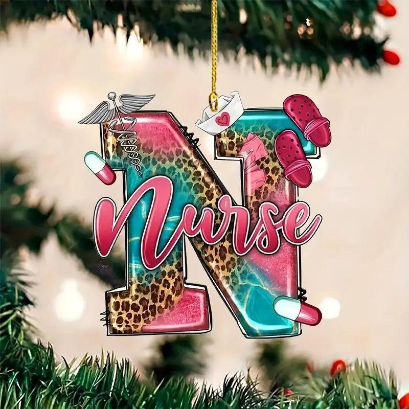 Delightful Car Acrylic Hanging Decor For International Nurses Day Unique Gift Idea