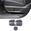 For Nissan Qashqai ABS Car Seat Adjustment Switch Control Button Covers Decorative Frame Sticker Trims Interior Protection 2024