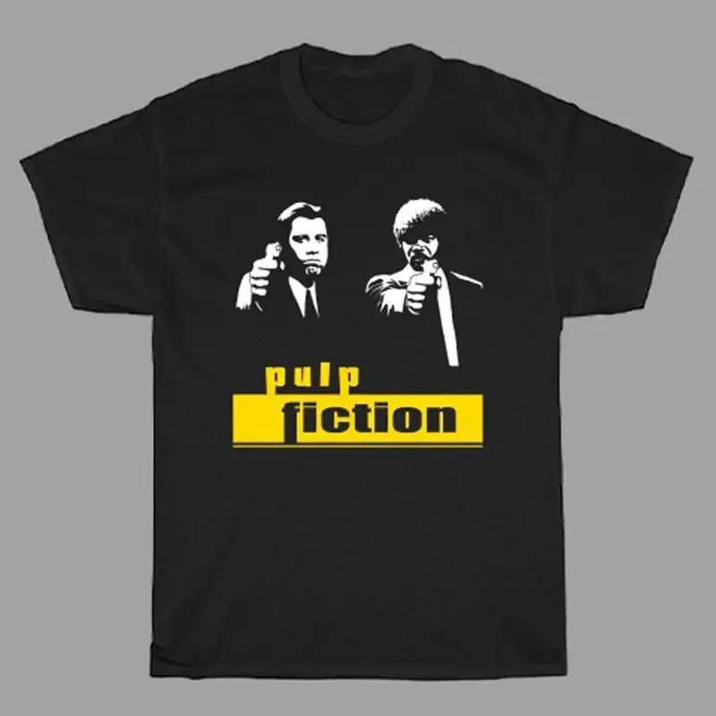 Pulp Fiction Movie Unisexs Black T Shirt Size S To 3xl