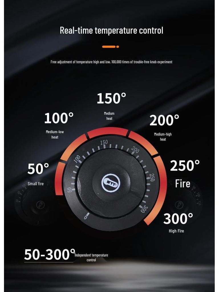 Commercial Smokeless Oyster Grill Oven - Night Market & Home Use