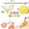 7pcs 0 Sugar Calories Aromas Pods Fruit Flavour Rings Pods For Water Bottles Practical Fragrances Air Flavor Pods