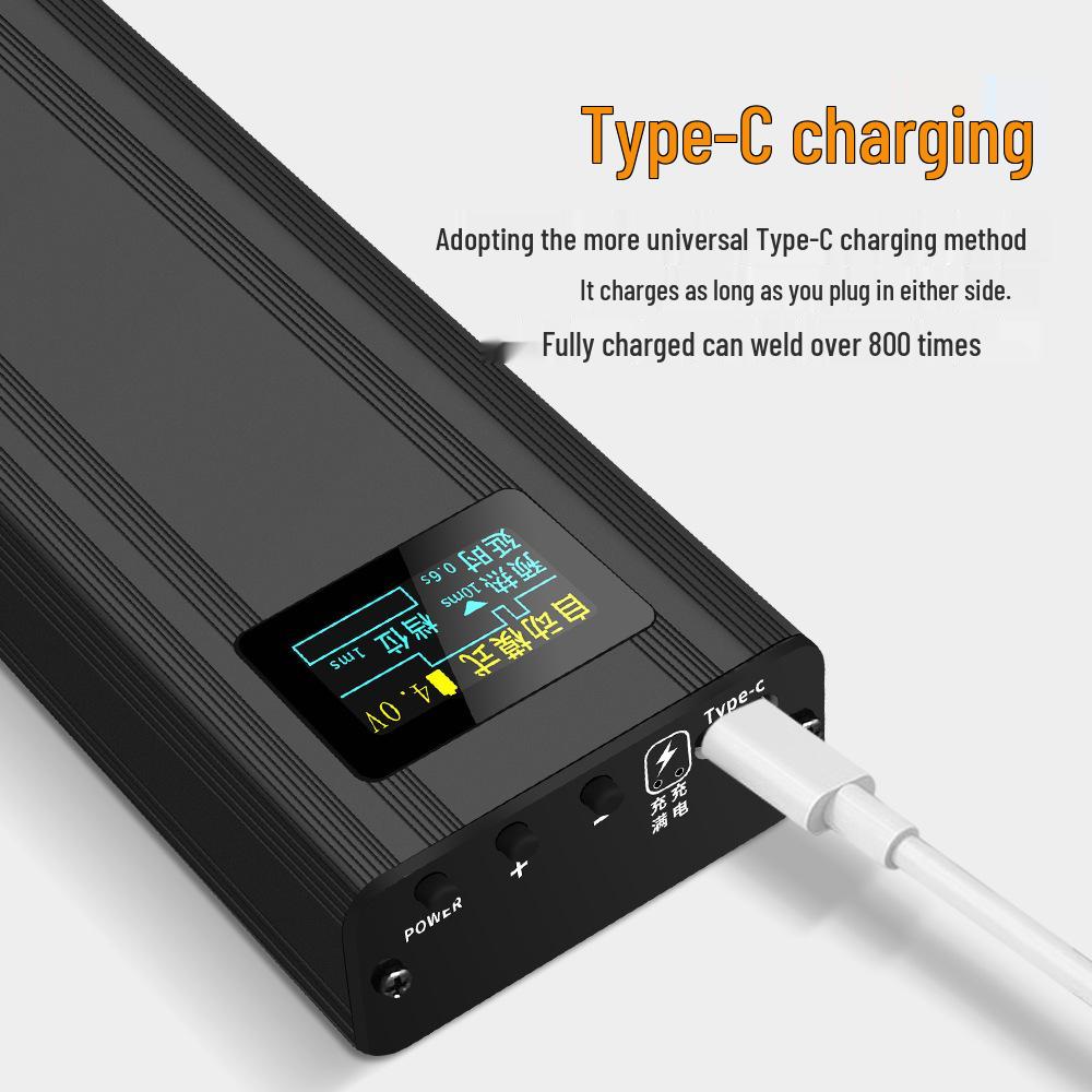 Handheld Battery Spot Welder with Color Screen for Mobile Phone and 18650 Lithium Batteries