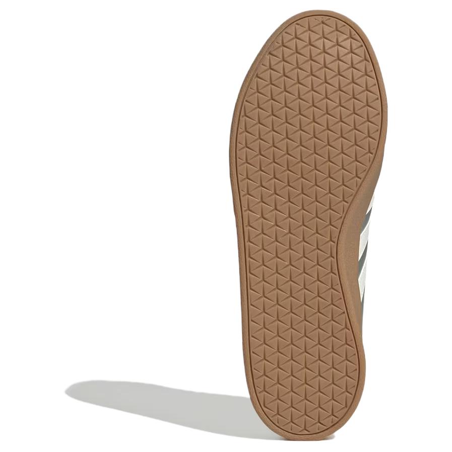 Adidas VL Court Base Fashion Comfortable Durable Low-Top Skate Shoes Women Sneakers Silver Gray White JQ3048