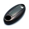 SKYBELL Key Case Nissan Key Cover Compatible with Nissan Intelligent Key Smart Key Full Cover Accessory Metallic Style Skybell (Black)