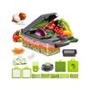 Nice Smart 15 Pcs. Vegetable Cutter Vegetable Slicer Shredder Onion Manual Dicer