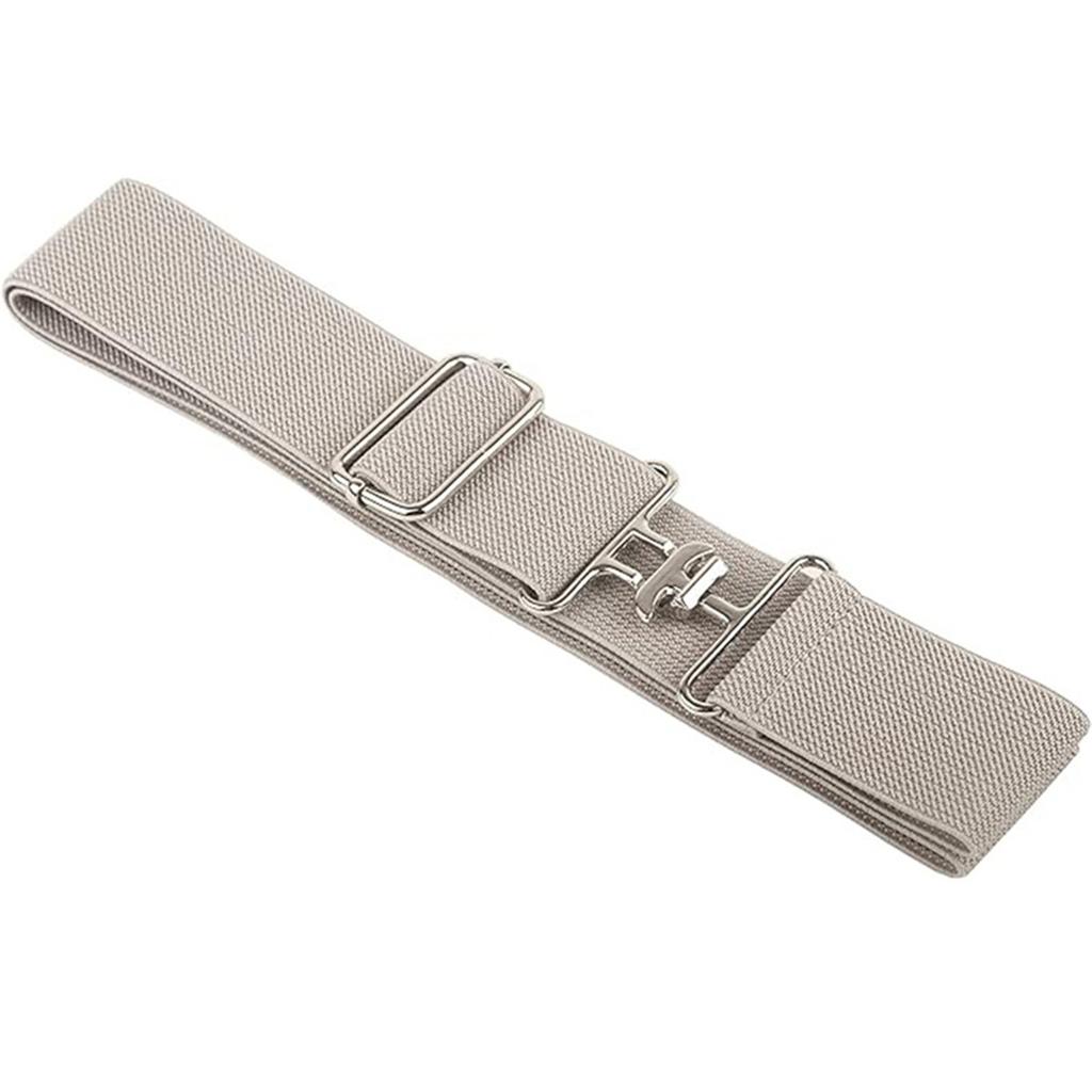 Elastic Equestrian Belt With Shark Buckle For Men And Women Adjustable Length For Horse Riding And Outdoor Activity