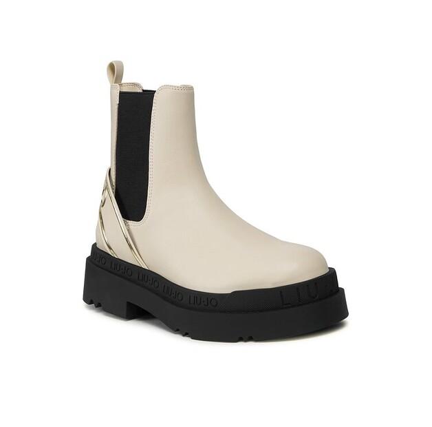 Chelsea Boots Liu Jo Love 45 SF3033 EX197 Ecru