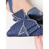 New Summer Rhinestone Bow High Heels - Women’s Pointed Toe Stiletto Dress Sandals