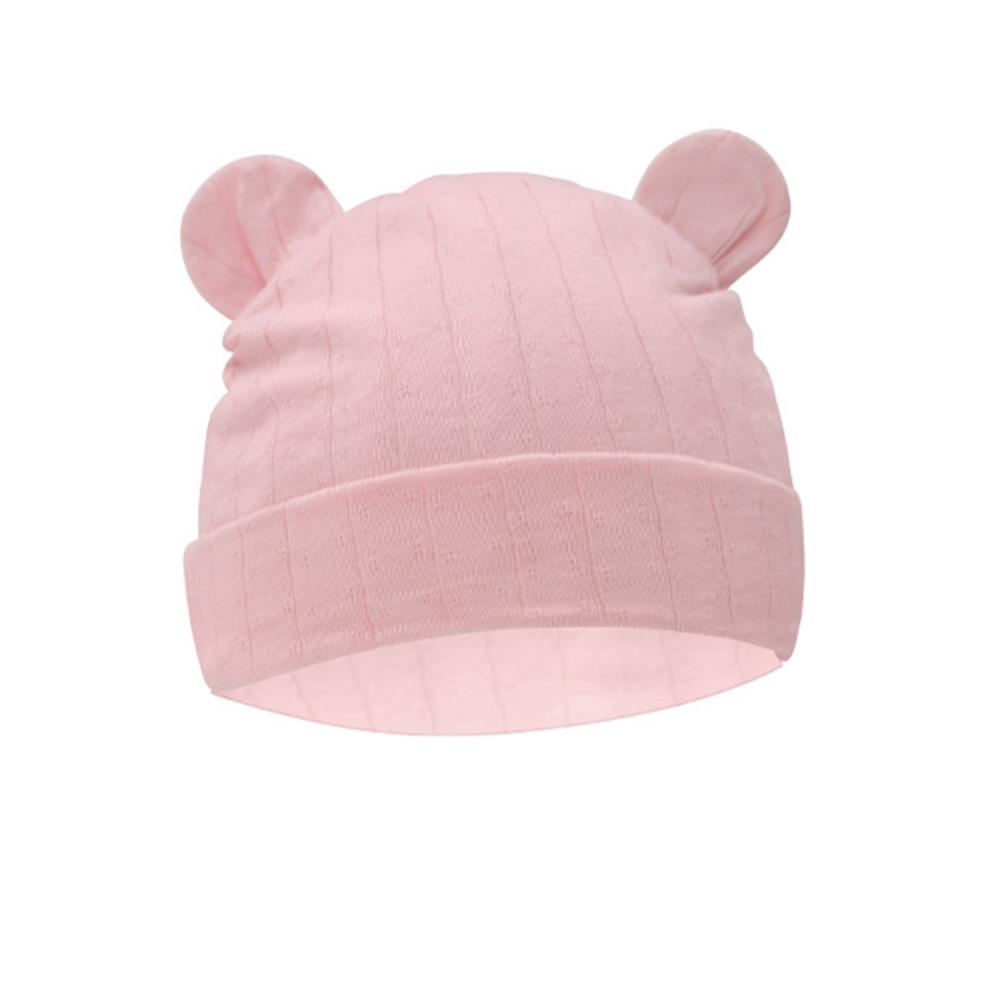 Newborn Beanie Hat Mittens Socks Set Lightweight Beanie Cotton Gloves No Scratch Mitten For Boys Girls