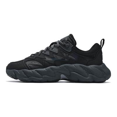 Fern 2 Fern Sneakers 2.0 Abrasion Resistant, Breathable, Lightweight Low Top Casual Shoes Men's Black F12M531101FBK
