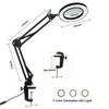 3-Color 72LED Magnifier Glass Lamp 8X/10X Magnification With USB-Powered For Electronics Repair Desk Lamp&Precision Beauty Care