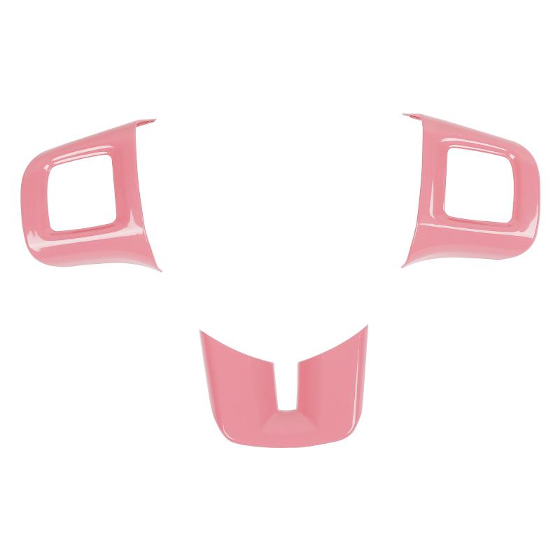 Car Steering Wheel Decoration Cover For Dodge Challenger Charger Durango Dart 2009-2014 Journey 2013-2022 Interior