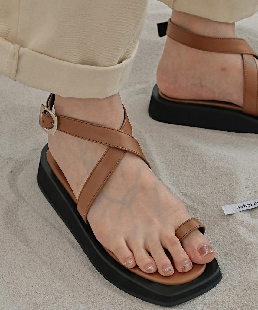 Ashgray Studios 1530 Hani Strap Flip-Flop Sandals (Type B)