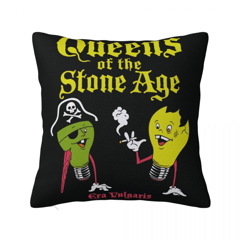 Queens Of The Stone Age Music Band Pillow Cover American Rock Music Soft Pillow Case Cushion Cover Pillowcases For Home Decor