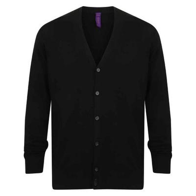Mens Cotton Acrylic V Neck Cardigan