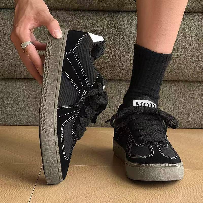 Men S Thick Sole Retro German Training Shoes Casual Sports Sneakers