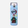 Cană Termos Imprimată Anime Demon Slayer Sticlă de Apă Portabilă din Oțel Inoxidabil Etanșă Camping Cană de Apă 400 ml Cadou