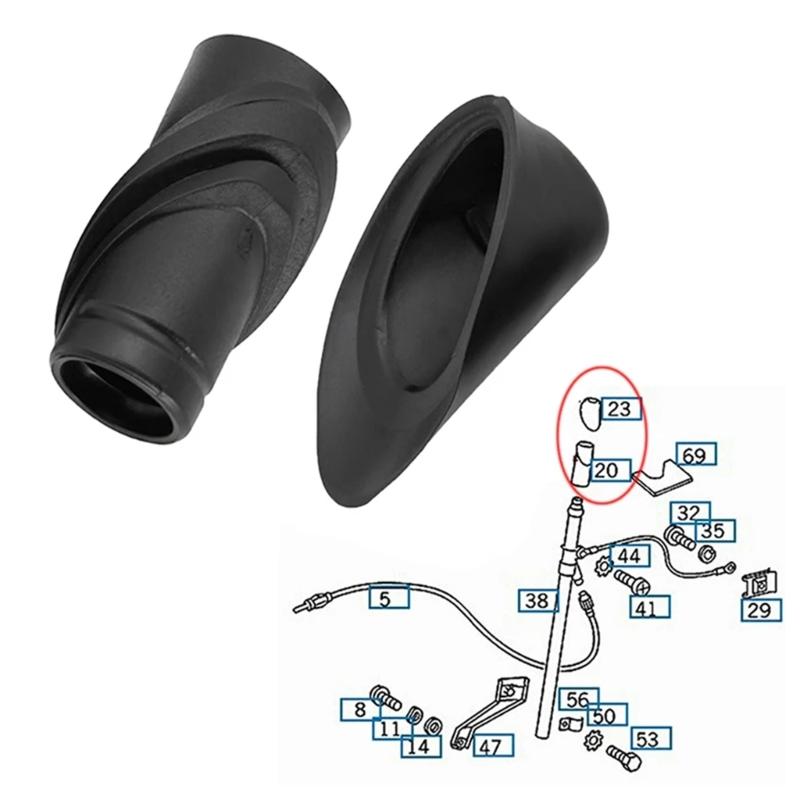 1 Pair Car Antenna Rubber Seal for W124 A214 C124 E36 E200 E220 E280 E320 1248270898 1248270798 A1248270898 A1248270798