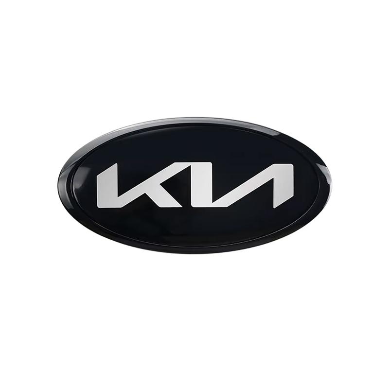 AANG1 Car Front Hood Emblem Rear Trunk Badge Sticker For KIA Sportage Ceed Sorento Cerato Optima Picanto Rio Soul Car Accessories