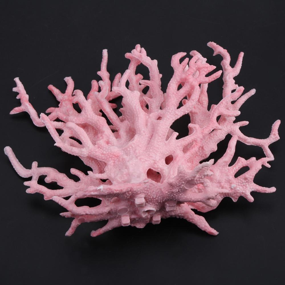 Colorful Artificial Coral Plant Fake Coral Decoration Aquarium Ornament Plastic Fish Tank Ornament Fish Tank
