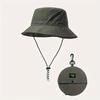 Cappello da Pescatore Impermeabile Protezione Solare Estiva a Secchiello per Campeggio Escursionismo Alpinismo con Sacca di Conservazione Anti-UV Sole