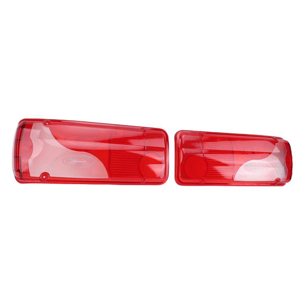 2PCS Chassis Cab Rear Light Lens 0008262056 Left Right Red Shell Rear Taillight Cover Replacement for Scania 5 Series P R Cabs