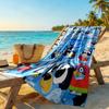 Bluey Personalized Name Beach Towel Super Soft Microfiber Quickdry Fabric Ideal for Travel Outdoor Swim Pool Yoga Surf Camping Hiking Gym Gift Holiday