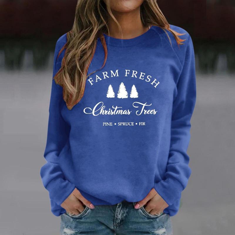 Christmas Casual Women's Hoodie 3D Printed Long Sleeved Loose Women's Spring Autumn Fashion Sweatshirt