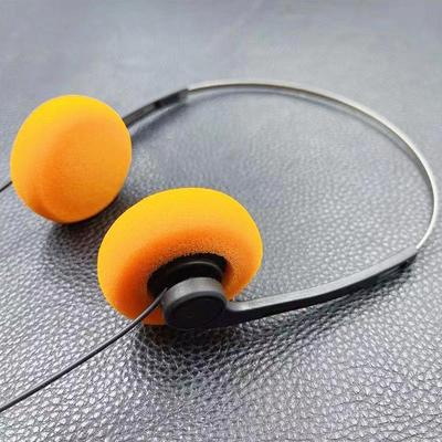 Kabelgebundener Stereo-Kopfhörer mit On-Ear-Design, 3,5-mm-Klinkenstecker, verstellbarem Kopfbügel im Retro-Vintage-Stil, kompatibel mit Walkman, CD-Player und Computer.