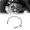 Motoforti 70cm Motorcycle Brake Clutch Oil Hose Line Nylon Stainless Steel Wire Braid PU