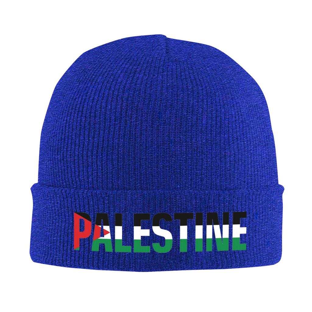 Palestined Hat Autumn Winter Beanie Warm  Caps Female Male Acrylic Knitted Caps