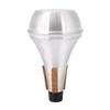 Aluminum Alloy & Cork Strips Practice Trumpet Mute Brasses Musical Instrument Part Accessory