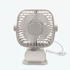 USB Small Fan Mini Strong Wind Fans Desktop Student Clip Fan USB Small Portable Mute Fan Summer Must Have Cooling Accessories