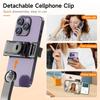 TOKQI Mini Selfie Stick Tripod with 3 Color Fill Light Detachable Holder 360 Rotation Bluetooth Remote for Vlog Live Streaming 7
