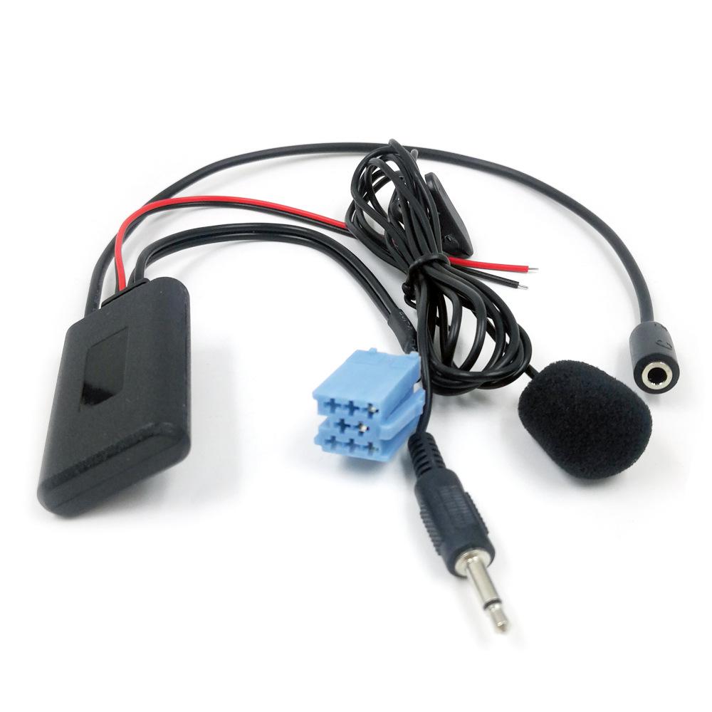 

Bluetooth аудиокабель с микрофоном для Fiat, Lancia, Mercedes, SMART/451 (8-контактный AUX) Available