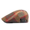 Mens Beret Hats Vintage Flat Newsboy Hat Adjustable Cabbie Gatsby Cap Unisex Driving Hunting Hat Casual Peaked Cap