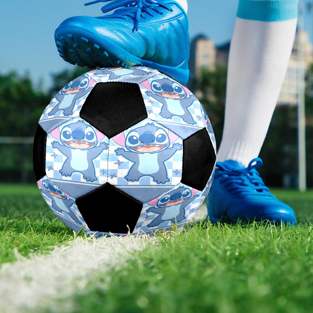 Stitch Theme Size 5 Soccer Ball, Suitable for Both Indoor and Outdoor Matches, a Gift Suitable for Everyone.
