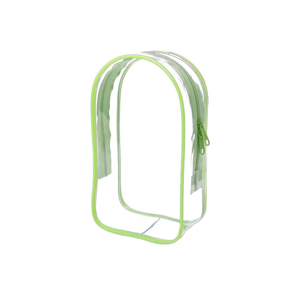 19cm Doll Carry Bag with PVC Window – Trendy Vinyl Toy Display and Storage